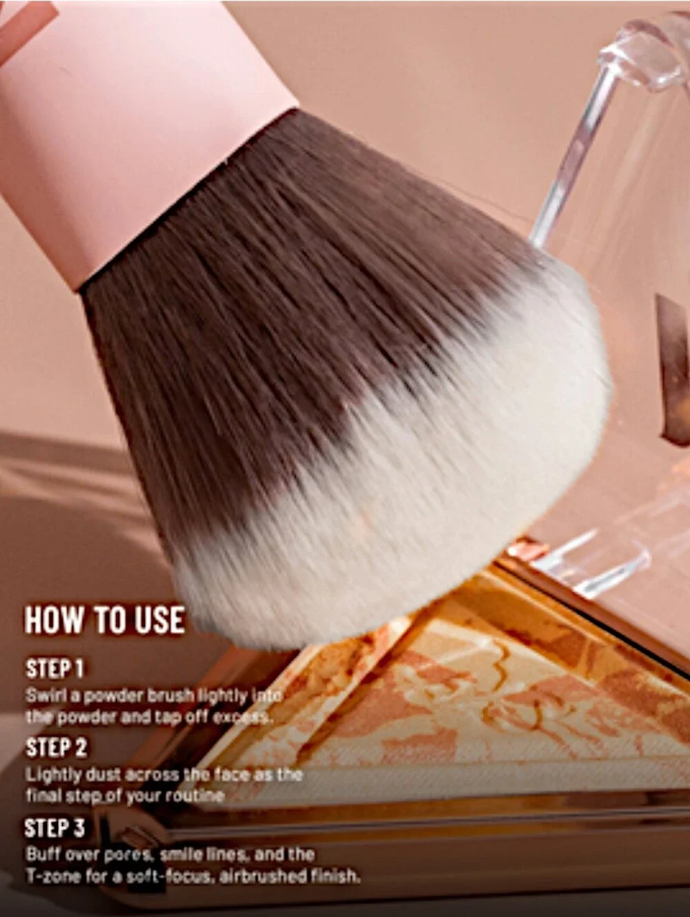 LYS Light Diffusing Skin Finisher Setting Powder/Bronzer In Worthy